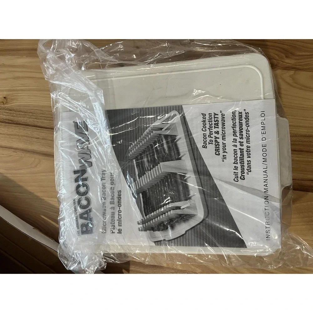 Original Bacon Wave Emson As Seen On TV OPEN BOX Microwave Bacon Tray